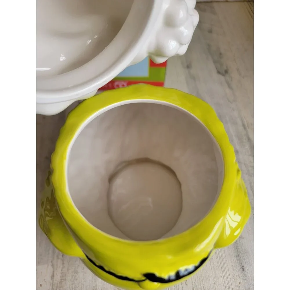 Dept 56 Feelin' Grinchy cookie jar collectible‎ Unique home decor